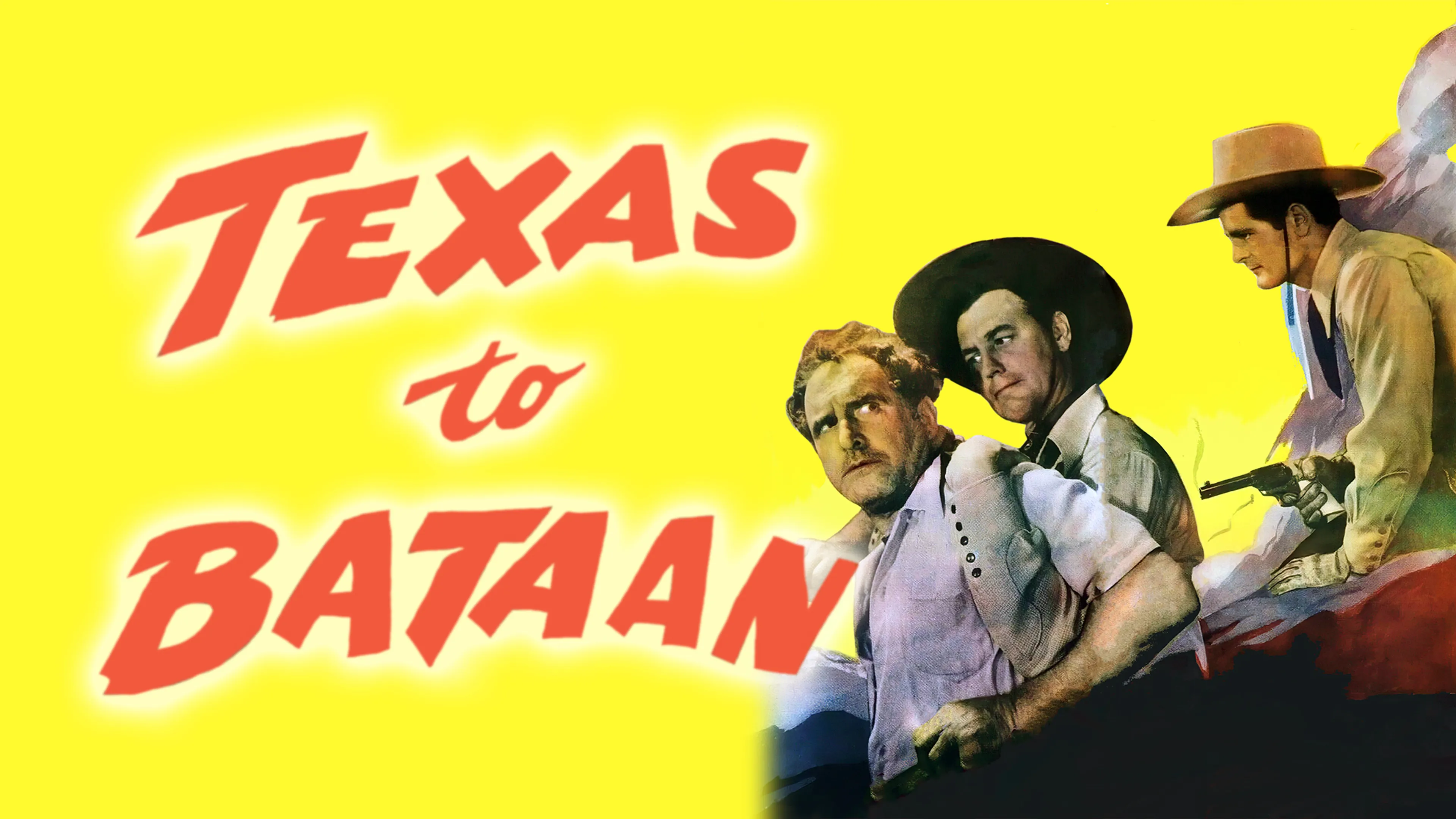 Texas to Bataan poster